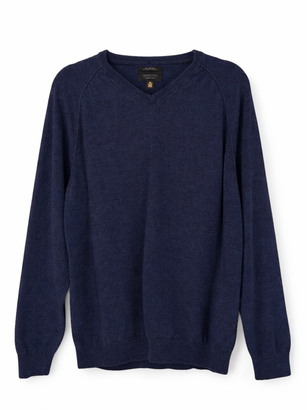 Nordstrom Men’s Shop Cotton Cashmere Sweater Blue XL